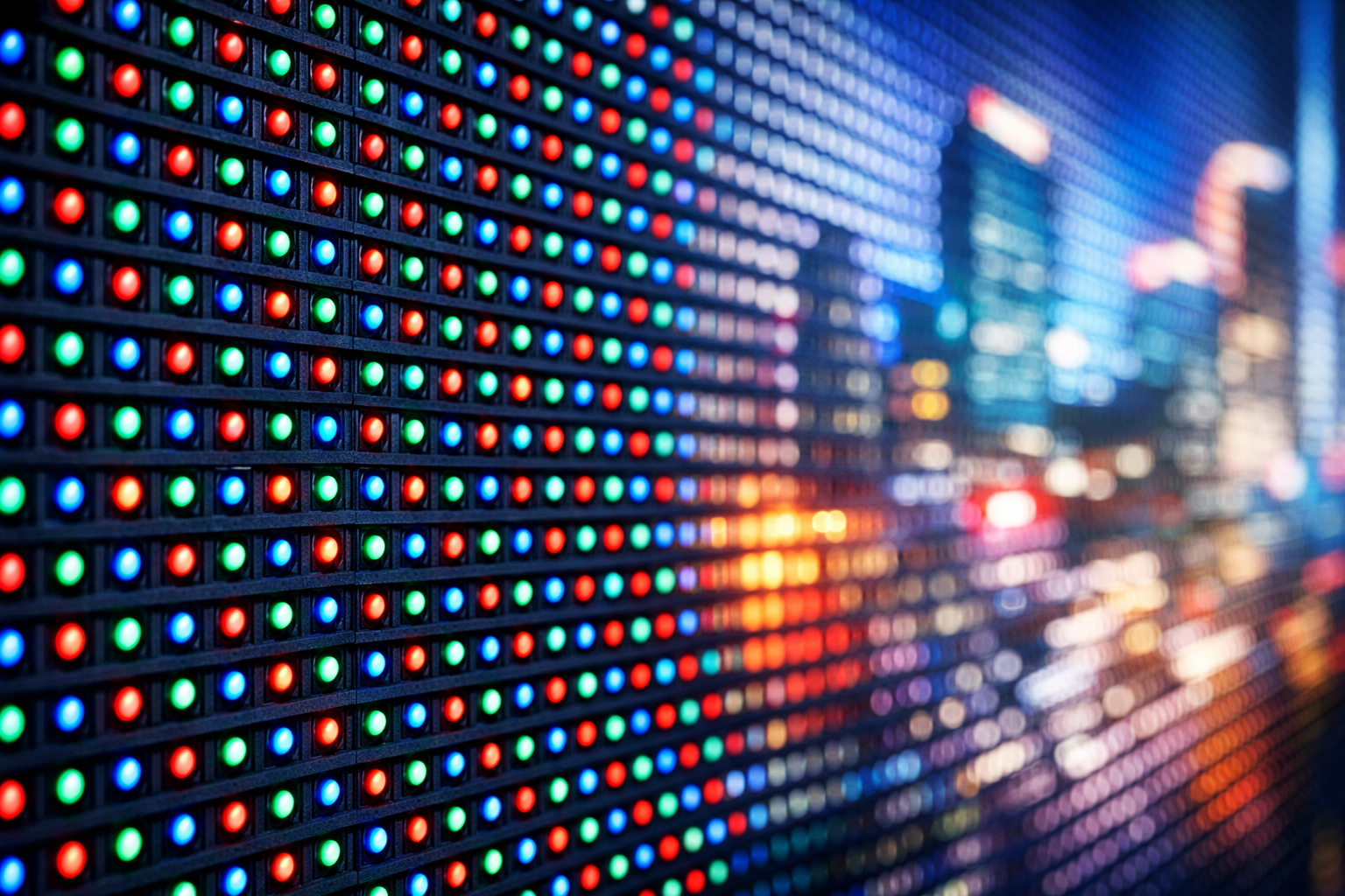 How LED Screen Displays Communicate Images: From Pixels to Full-Color Visuals