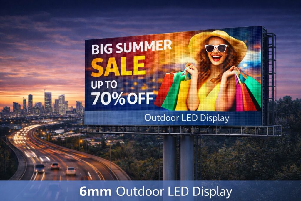 6 mm outdoor LED Display Wall