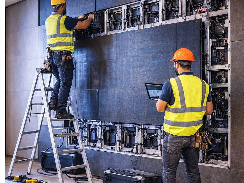 Led Wall Installation