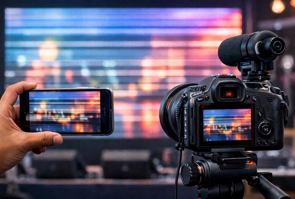 LED Video Wall Flicker on Camera? How to Fix Banding Lines (Refresh Rate, Scan Rate & Shutter Speed)