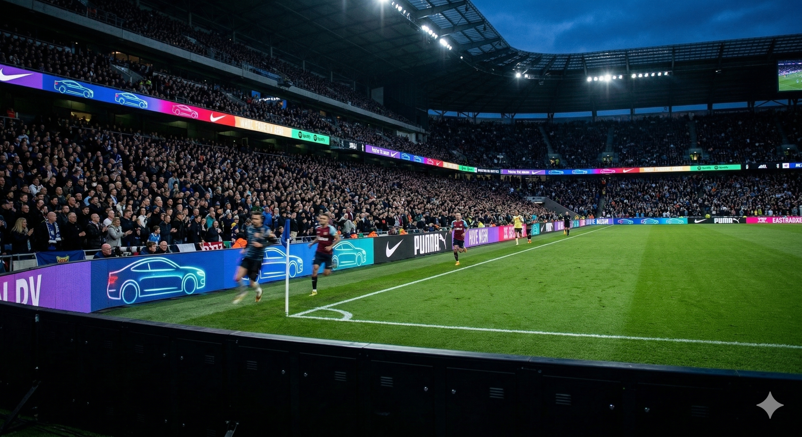 Digital Perimeters: How High-Refresh LED Displays are Revolutionizing Stadium Advertising